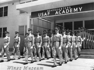 USAF Academy, 1955: Bldg 905. [Wings Over The Rockys Museum]