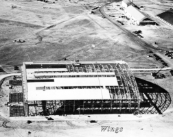#2. Lowry Field's Hanger Building 402 Under Construction, 1938. [Wings]