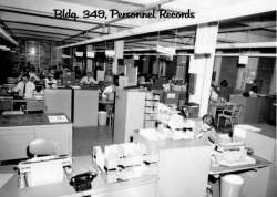 The Personnel Records Section, Building 349.  [Wings]