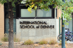  Lowry Base Theater, 28 Nov 2016, re-purposed as part of the “International School of Denver.”  [George Blood]