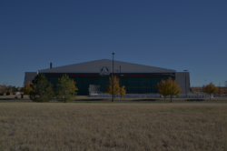 #6. The Big Bear Ice Arena, formerly known as the "Black Hangar."  [George Blood]
